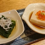 海鮮と地酒の店 ま心 - お通し