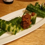 海鮮と地酒の店 ま心 - もろきゅう