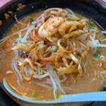 ラーメンとん太 - 味噌ネギラーメン 756円