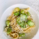 リストランテ　アニモフェリーチェ - 空豆とカーチョエペペ