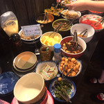 めしのやまいち - 漬け物バイキング