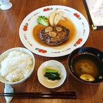 盛盛亭 - 信州牛bigハンバーグ定食