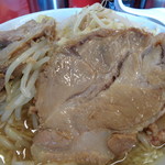 ラーメン二郎 - 出た！豚ステーキ