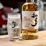 餃子とスパークリング バブルス - 知多ハイボール