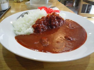 大沢食堂 - 普通盛りでもライス多いなぁ…。