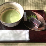 Ruri kouin - 八瀬氷室と抹茶のセット