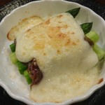Niku baru sousaku ryouri Dining usagi - アスパラガスと生ハムのモルネーソース