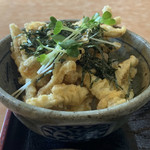 福徳屋 - ごぼう天丼(ミニ)