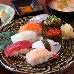 Hikariya's selection Nigiri