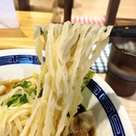 拉麺大公 - 煮干し中華そば 麺リフトアップ