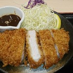 松のや - 味噌厚切りロースカツ