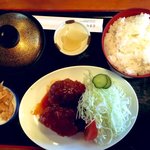 一馬 - ハンバーグ定食