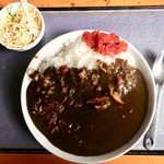 ぷらっと食堂 - ホッキカレー大盛り(1000円)