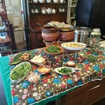 アーユルヴェーダ・カフェ ディデアン - ビュフェ台