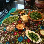 アーユルヴェーダ・カフェ ディデアン - ビュフェ台