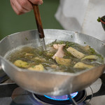 うを徳 - 2019.5 大間サクラマス・金沢タケノコ・賀茂茄子の奈良花山椒しゃぶしゃぶ