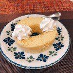 Cafe 豆うさぎ - 米粉のシフォンケーキ