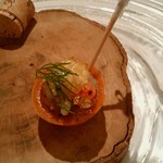 オーベルジュ・オー・ミラドー - 鱒のたまごジュレ