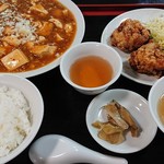 摩天楼 - Bランチ(ご飯、並盛り)