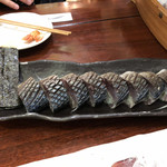 寿しの喜多八 - 残念な鯖棒寿司