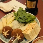 浅草今半 - 野菜盛り合わせ