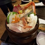 軍ちゃん 直江津店 - 海鮮丼（ネタ）