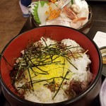 軍ちゃん 直江津店 - 海鮮丼（シャリ）