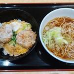 小諸そば - ヒレカツ丼セット（630円）