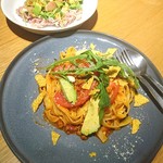 MARFA CAFE - トマトクリームパスタ
            美味しかったです。