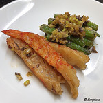 中国菜 香味 - 乾海老と三度豆と珍皮