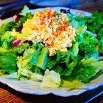 イタリア料理 アルセーバ - サラダは取り分けていただきます