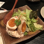 小田原鮮魚と炭焼牛たん かっこ - ポテサラ