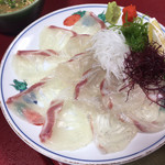 割烹よし田 - タイの刺身