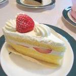 青木松風庵 - 苺のショートケーキ　　　３４０円