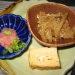 和菜 やなぎ  ふぐ はも - お通し