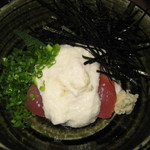 和菜 やなぎ  ふぐ はも - マグロ山かけ