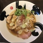 茨木きんせい - 煮干し醤油ラーメン800円
