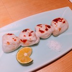 うまいものあり おおみ矢 - フグの白子焼き
