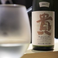 銀座かしわ - "純米吟醸 貴　ドメーヌTAKA（山口）"