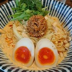 らぁ麺 おかむら - 煮玉子はパスポート無料