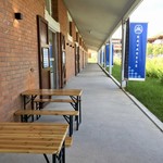 Löwengrube Nichelino - 当たり前だが、本物のレンガが使われている