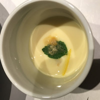 鮨 ふくじゅ - おまかせ握りコース１５０００円（サービス料・税別）海鼠腸茶碗蒸し。目がぱっちりします（笑）。味もとても好みでした（╹◡╹）