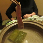 鮪や にばんめ - すぐ溶けるので写真撮るのが難しい