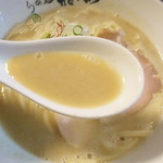 らぁ麺 飛鶏 - スープ