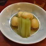 和もと - 新じゃがとふきの煮物