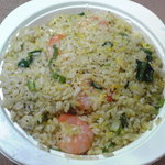 テイクアウトの海老入り黒胡椒炒飯￥850