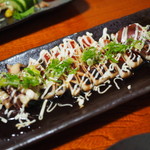 寿司店漁火 - イカの照りマヨ焼きアップ