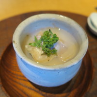 寛幸 - 鹿島蛤茶碗蒸し　奈良花山椒