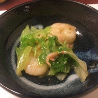 創作中華 一之船入 - 桜えびと小エビのレタス炒め
