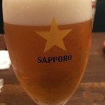 Kitchen Ichimatsu - 900円セットの生ビール